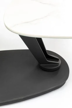 Stolik Kawowy Obrotowy Franklin 150x58 Cm Blaty Szklane