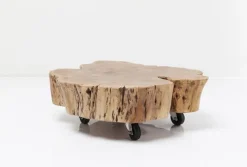 Stolik Kawowy Snag Ø50-60 Cm Drewniany