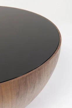 Stolik Kawowy Tear Drops Ø80 Cm Orzechowy