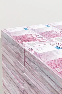 Stolik Pomocniczy Banknoty Euro 29x38 Cm
