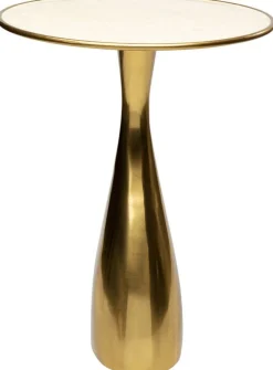 Stolik Spacey Ø36xH46 Cm Aluminium Złoty