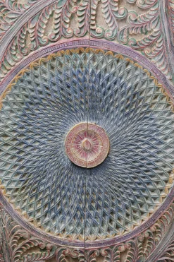 Szafa 2-drzwiowa Z Drewna Mango Front Kolorowy 120x180 Cm
