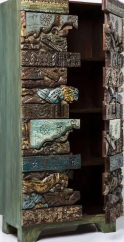 Szafa Shanti Surprise Puzzle 85x180 Cm Kolorowa
