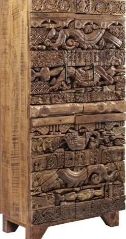 Szafa Shanti Surprise Puzzle 85x180 Cm Drewniana