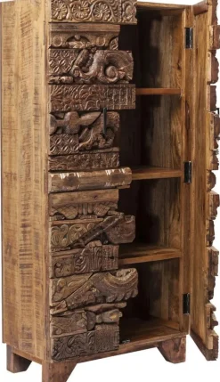 Szafa Shanti Surprise Puzzle 85x180 Cm Drewniana
