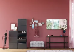 Szafka Na Buty Caruso MO 50x103 Cm Antracytowa