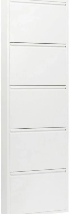 Szafka Na Buty Caruso MO 50x170 Cm Biała