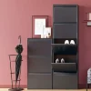 Szafka Na Buty Caruso 50x170 Cm Antracytowa