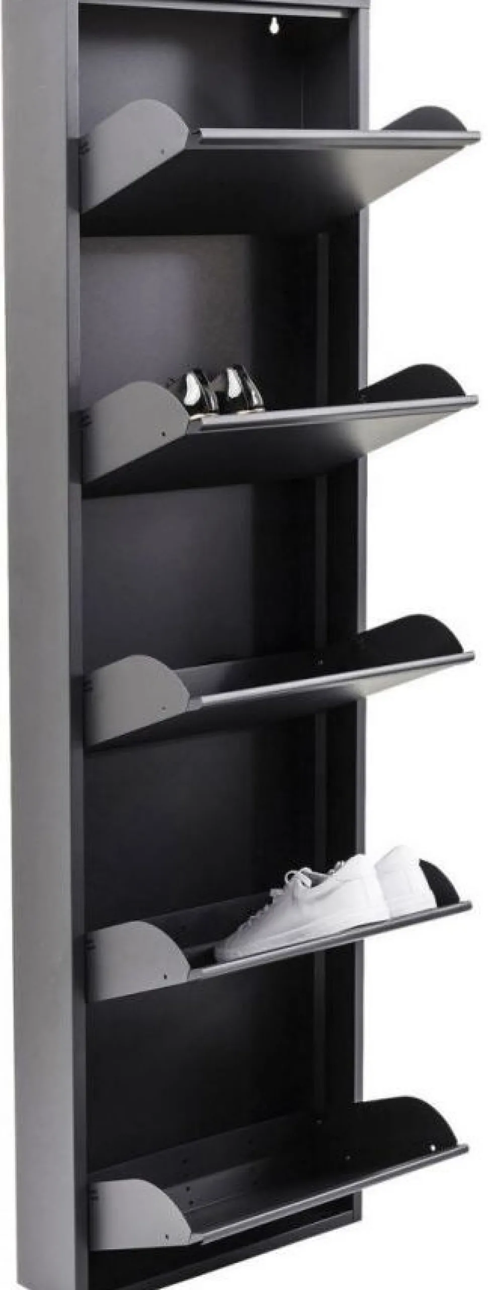 Szafka Na Buty Caruso 50x170 Cm Antracytowa