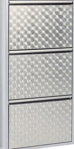 Szafka Na Buty Caruso 50x103 Cm Srebrna
