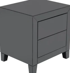 Szafka Nocna Luxury Push 49x50 Cm Szara