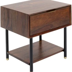 Szafka Nocna Ravello 50x40 Cm Mango Brązowa