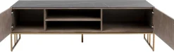 Szafka RTV Cesaro 160x50 Cm Naturalna - Blat Ceramika