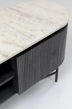 Szafka RTV Glenn 150x54 Cm Biało-szara