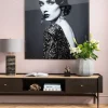 Szafka RTV Milano 200x55 Cm Ciemnobrązowa