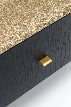 Szafka RTV Milano 200x55 Cm Ciemnobrązowa