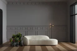 Szezlong Wonder 252x108 Cm Beżowy