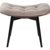 Taboret Vicky Velvet 48x37 Cm Szary