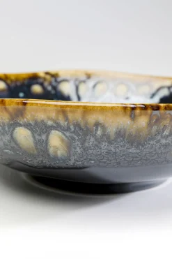 Talerz Głęboki Kamionkowy Ciemnoniebieski Ø20 Cm 835 Ml
