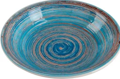 Talerz Głęboki Swirl Ø21 Cm Niebieski