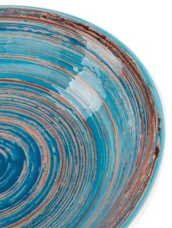 Talerz Głęboki Swirl Ø21 Cm Niebieski
