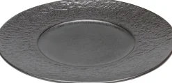 Talerz Obiadowy Czarny Kamionkowy Ø27 Cm