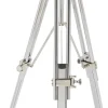 Teleskop Dekoracyjny Srebrny Stal I Aluminium 125 Cm