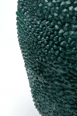 Wazon Chameleon Jack Fruit Ø39x39 Cm Zielono-złoty