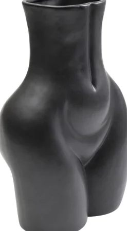 Wazon Czarny Z Motywem Ludzkiego Ciała 27x40 Cm