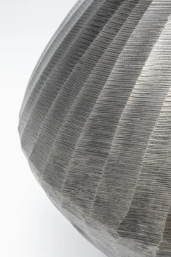 Wazon Dekoracyjny Aluminiowy Srebrny Antyczny Ø37x30 Cm
