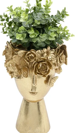 Wazon Dekoracyjny Flowercrown 20x31 Cm Złoty