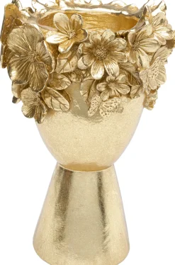 Wazon Dekoracyjny Flowercrown 20x31 Cm Złoty