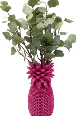 Wazon Dekoracyjny Różowy Ananas Ø15x30 Cm