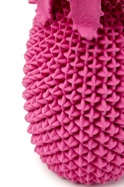 Wazon Dekoracyjny Różowy Ananas Ø15x30 Cm