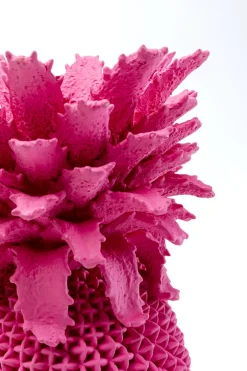 Wazon Dekoracyjny Różowy Ananas Ø15x30 Cm
