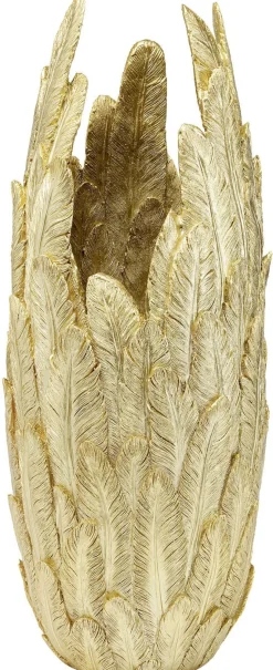 Wazon Feathers Ø34x80 Cm Złoty