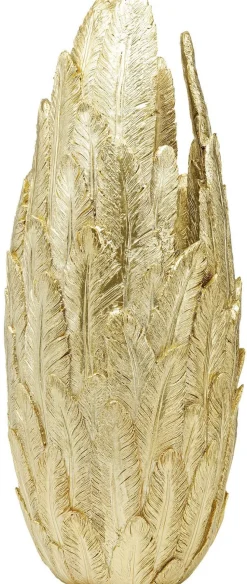 Wazon Feathers Ø34x80 Cm Złoty