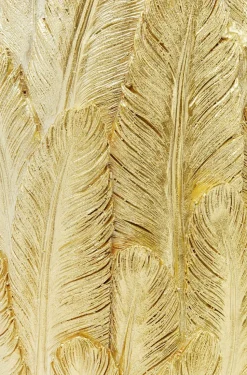 Wazon Feathers Ø34x80 Cm Złoty