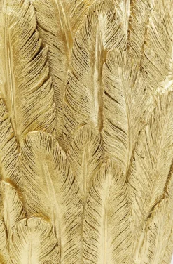 Wazon Feathers Ø35x91 Cm Złoty