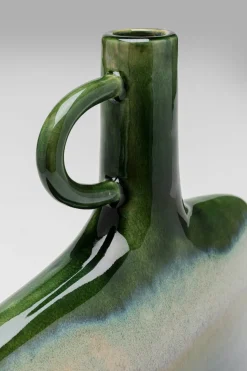 Wazon Kamionkowy Z Uchwytem 3-kolorowy 27x24 Cm