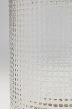 Wazon LA Noble ∅15x30 Cm Transparentno-złoty