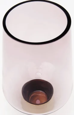 Wazon Noble Ring Ø16x26 Cm Fioletowy