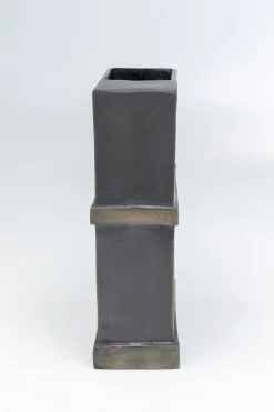 Wazon Paro 17x26 Cm Aluminium Ciemnobrązowy