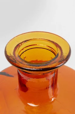 Wazon Pomarańczowy Szklany Ø25x75 Cm