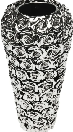 Wazon Rose Multi 18x37 Cm Srebrny