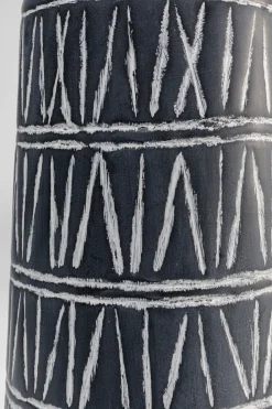 Wazon Scribble Ø16x43 Cm Czarny