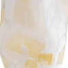 Wazon Szklany Do Salonu Beżowe Wzory 19x29 Cm