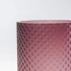 Wazon Szklany Różowy Matowy Ø11x25 Cm