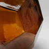 Wazon Ze Szkła Z Recyklingu Brązowy 16x18 Cm