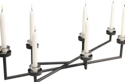 Świecznik Many Arms 86x28 Cm Aluminium